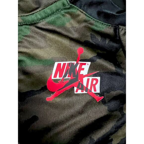 Nike Air Jordan Camo Camouflage Full Zip Track Warm-Up Jacket Boy's Size 24M - Picture 4 of 6